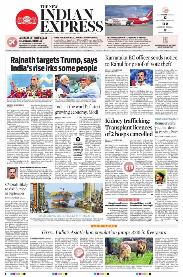 The New Indian Express Madurai