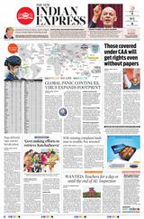 The New Indian Express Coimbatore - March 02, 2020 March 02, 2020