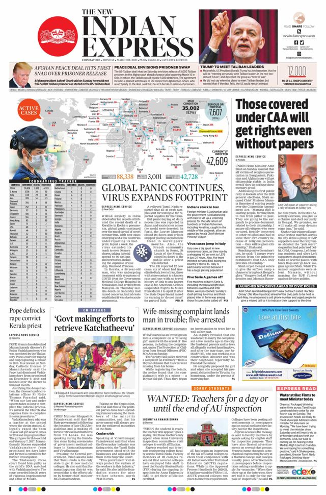The New Indian Express Coimbatore