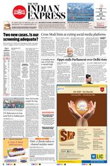 The New Indian Express Coimbatore - March 03, 2020 March 03, 2020