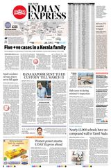 The New Indian Express Coimbatore - March 09, 2020 March 09, 2020