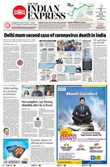 The New Indian Express Coimbatore - March 14, 2020 March 14, 2020