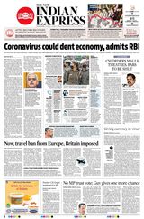 The New Indian Express Coimbatore - March 17, 2020 March 17, 2020