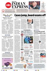 The New Indian Express Coimbatore - March 19, 2020 March 19, 2020