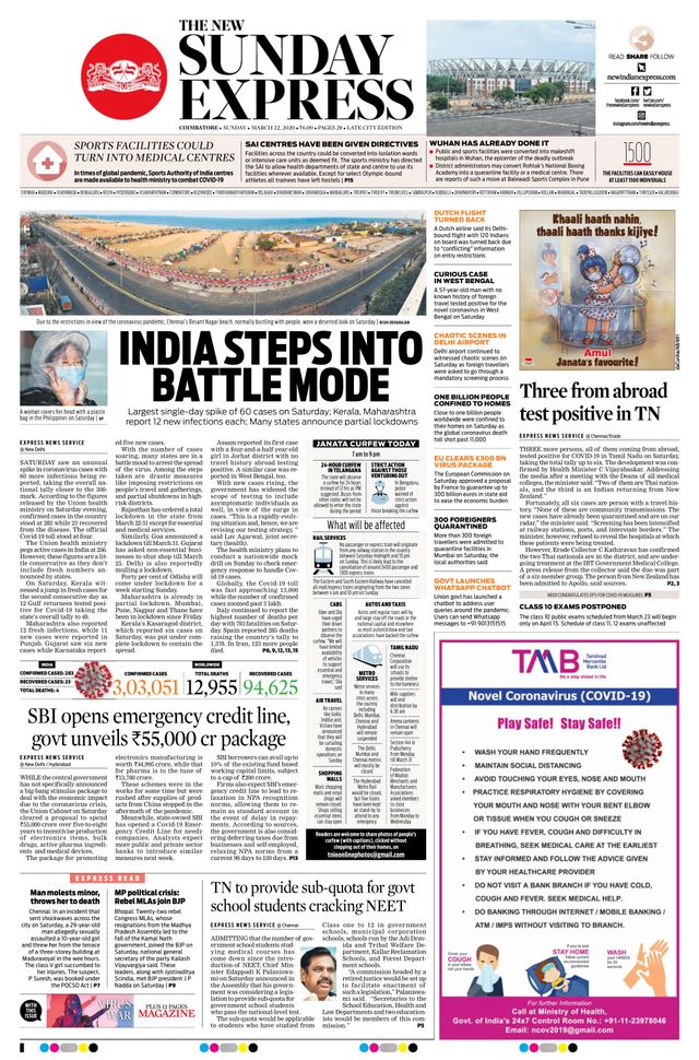 The New Indian Express Coimbatore