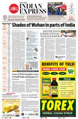 The New Indian Express Coimbatore - March 23, 2020 March 23, 2020