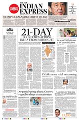 The New Indian Express Coimbatore - March 25, 2020 March 25, 2020