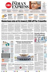 The New Indian Express Coimbatore - March 28, 2020 March 28, 2020