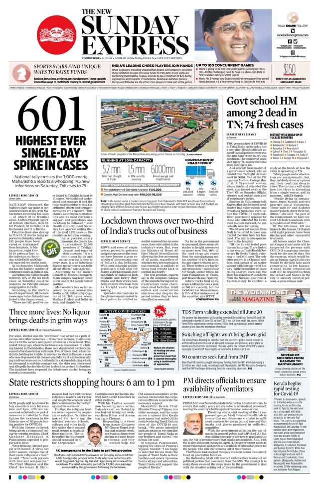 The New Indian Express Coimbatore