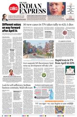 The New Indian Express Coimbatore - April 07, 2020 April 07, 2020