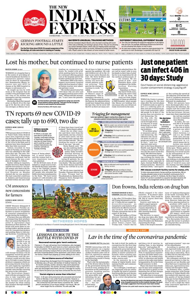 The New Indian Express Coimbatore