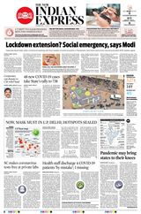 The New Indian Express Coimbatore - April 09, 2020 April 09, 2020