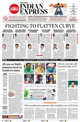 The New Indian Express Coimbatore - April 13, 2020 April 13, 2020