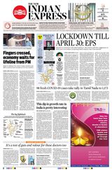 The New Indian Express Coimbatore - April 14, 2020 April 14, 2020