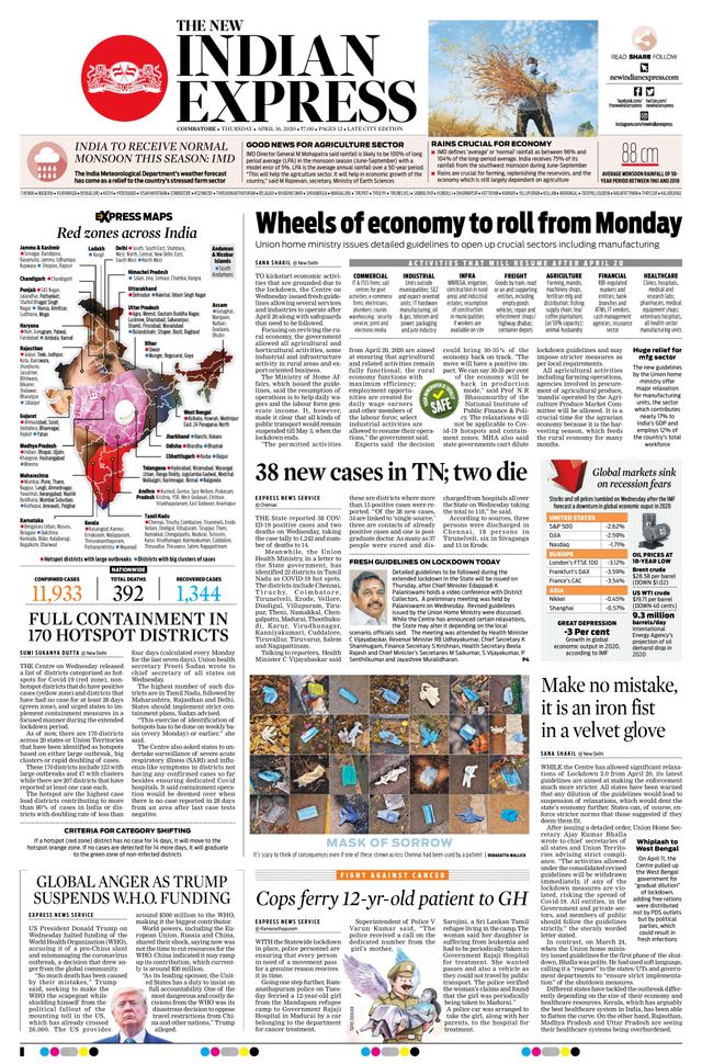 The New Indian Express Coimbatore