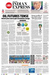 The New Indian Express Coimbatore - April 22, 2020 April 22, 2020
