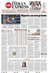 The New Indian Express Coimbatore - April 30, 2020 April 30, 2020