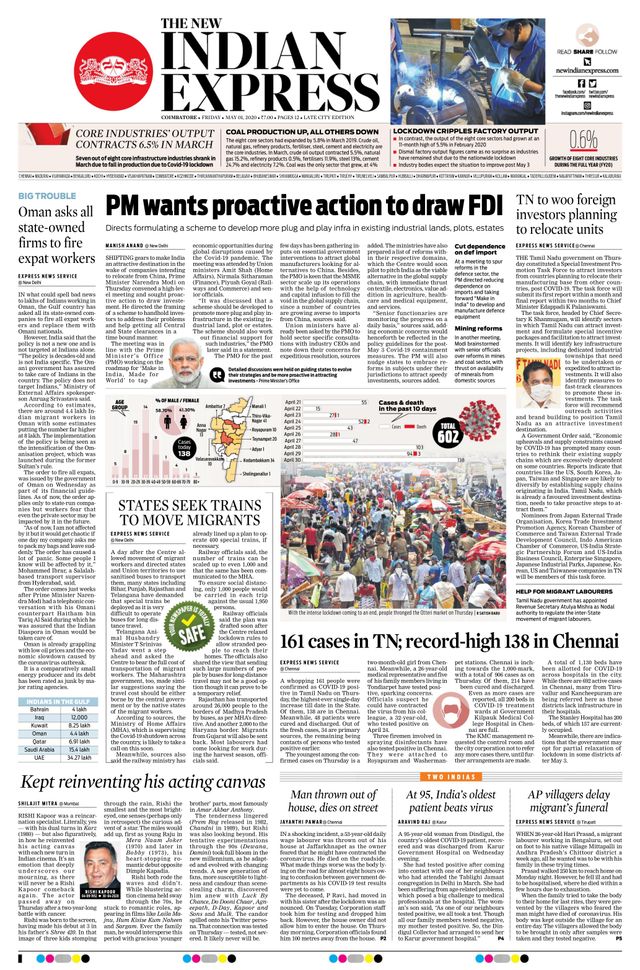 The New Indian Express Coimbatore
