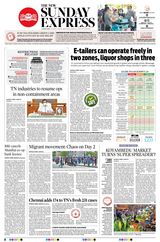 The New Indian Express Coimbatore - May 03, 2020 May 03, 2020