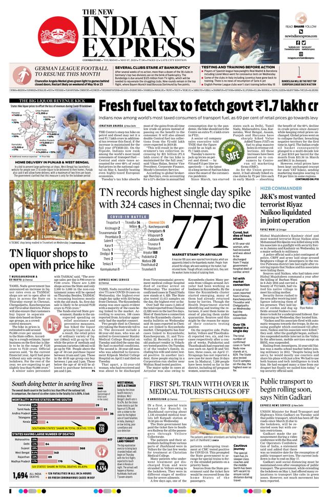 The New Indian Express Coimbatore