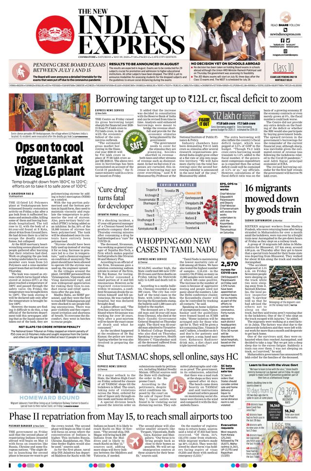 The New Indian Express Coimbatore