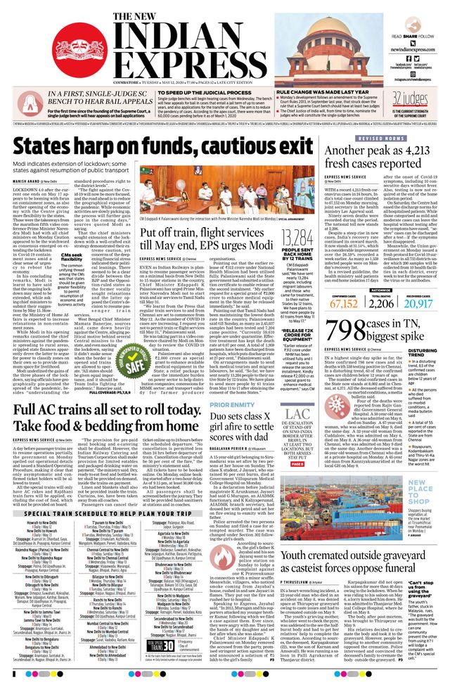 The New Indian Express Coimbatore