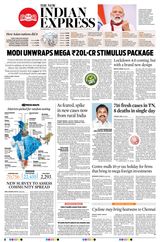 The New Indian Express Coimbatore - May 13, 2020 May 13, 2020