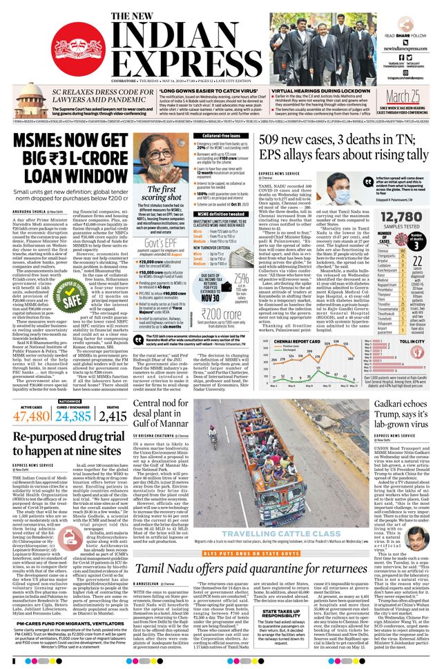 The New Indian Express Coimbatore