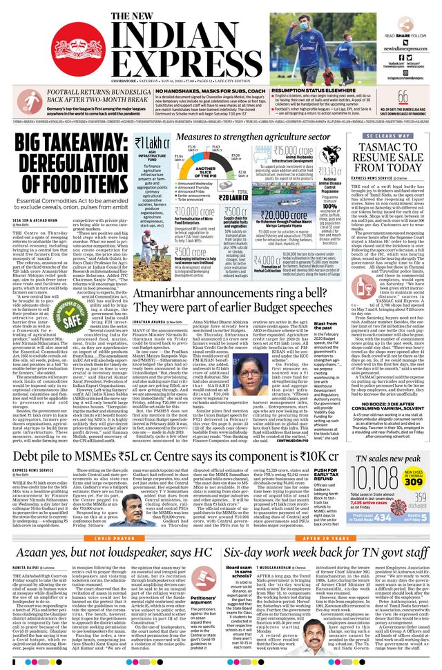 The New Indian Express Coimbatore