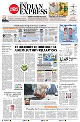 The New Indian Express Coimbatore - June 01, 2020 June 01, 2020