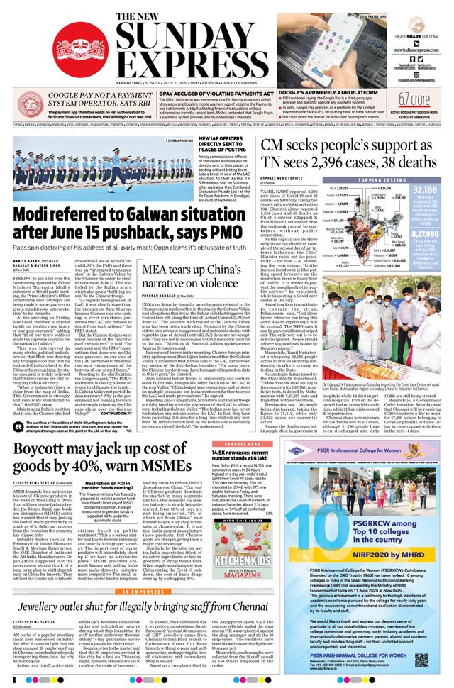 The New Indian Express Coimbatore