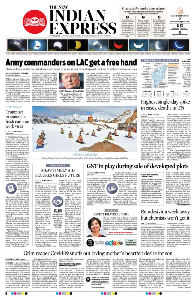 The New Indian Express Coimbatore