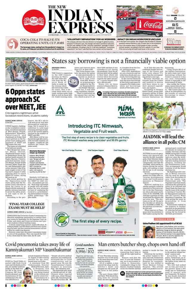 The New Indian Express Coimbatore