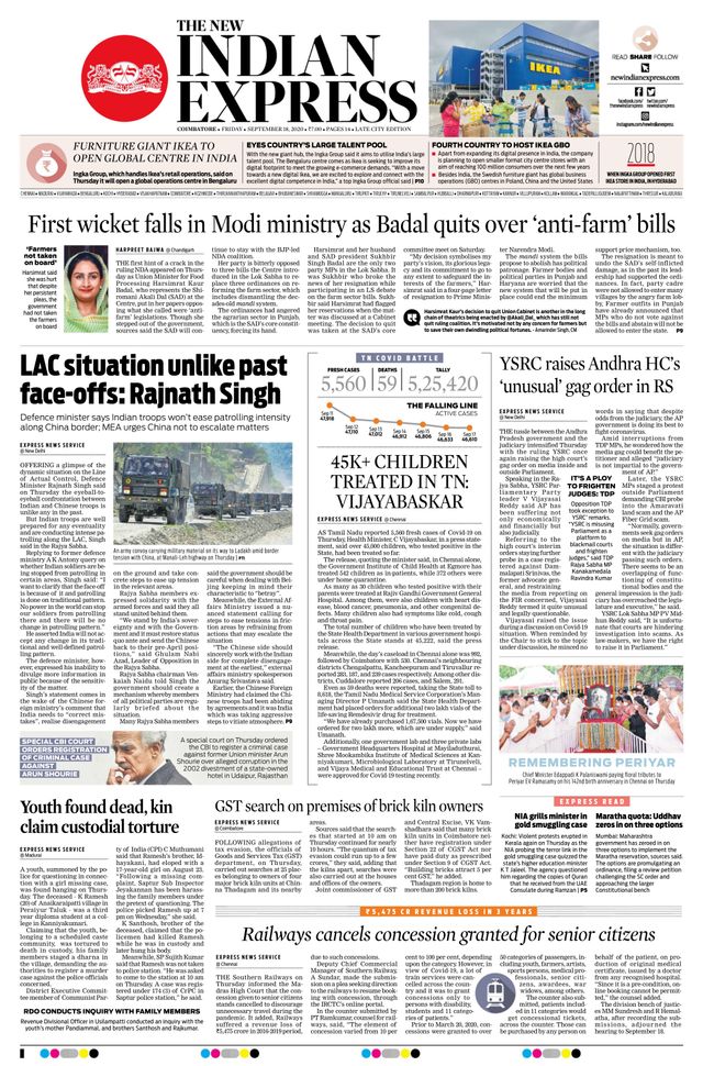The New Indian Express Coimbatore