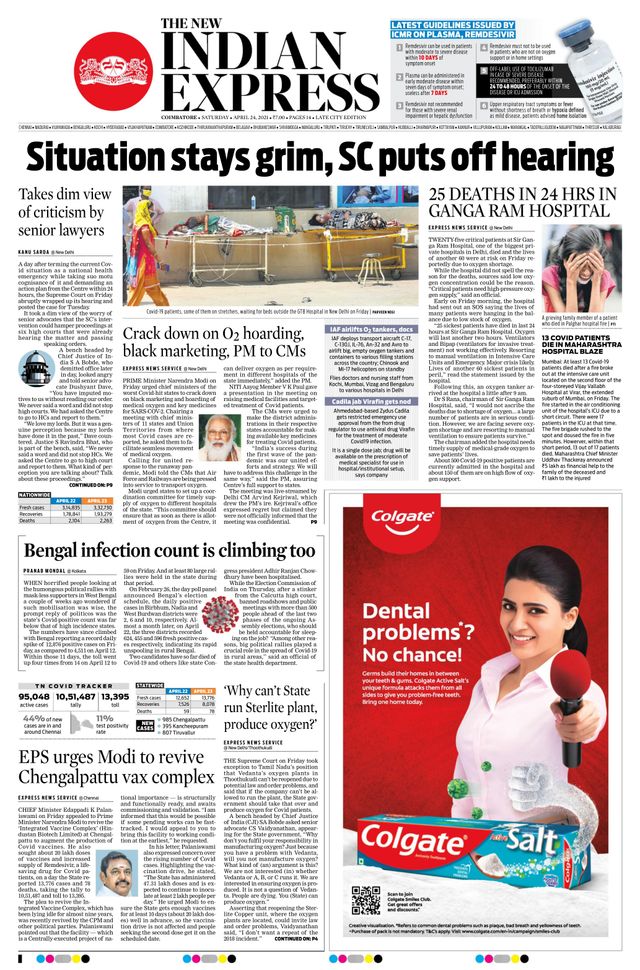 The New Indian Express Coimbatore