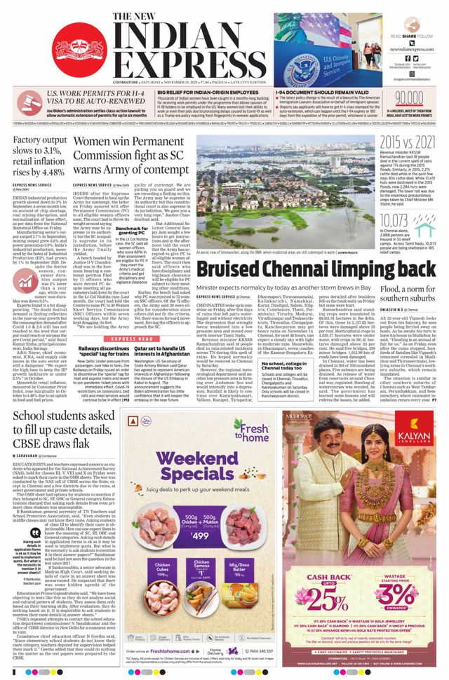 The New Indian Express Coimbatore