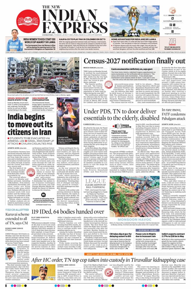 The New Indian Express Coimbatore
