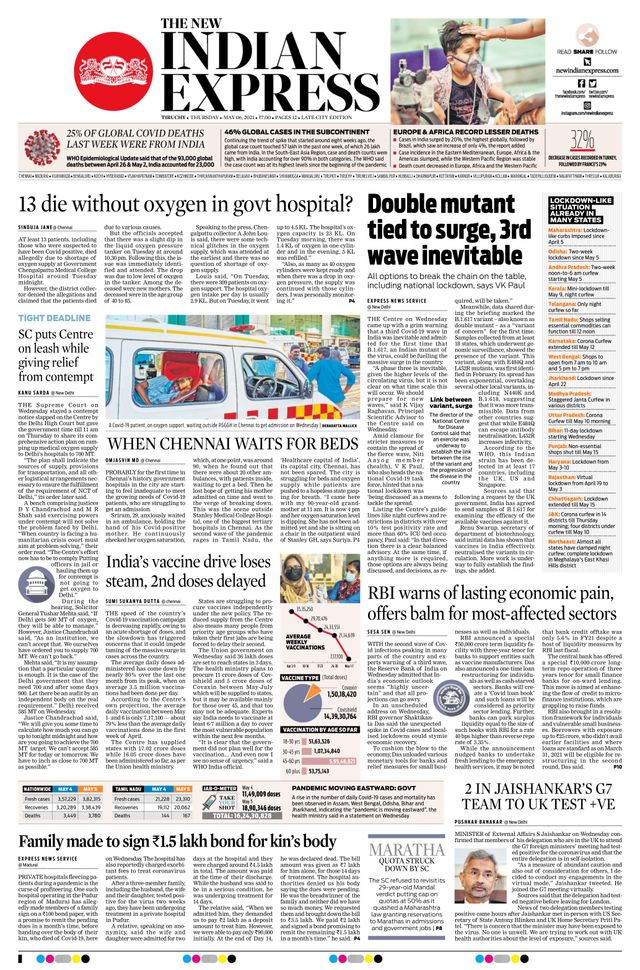 The New Indian Express Tiruchy