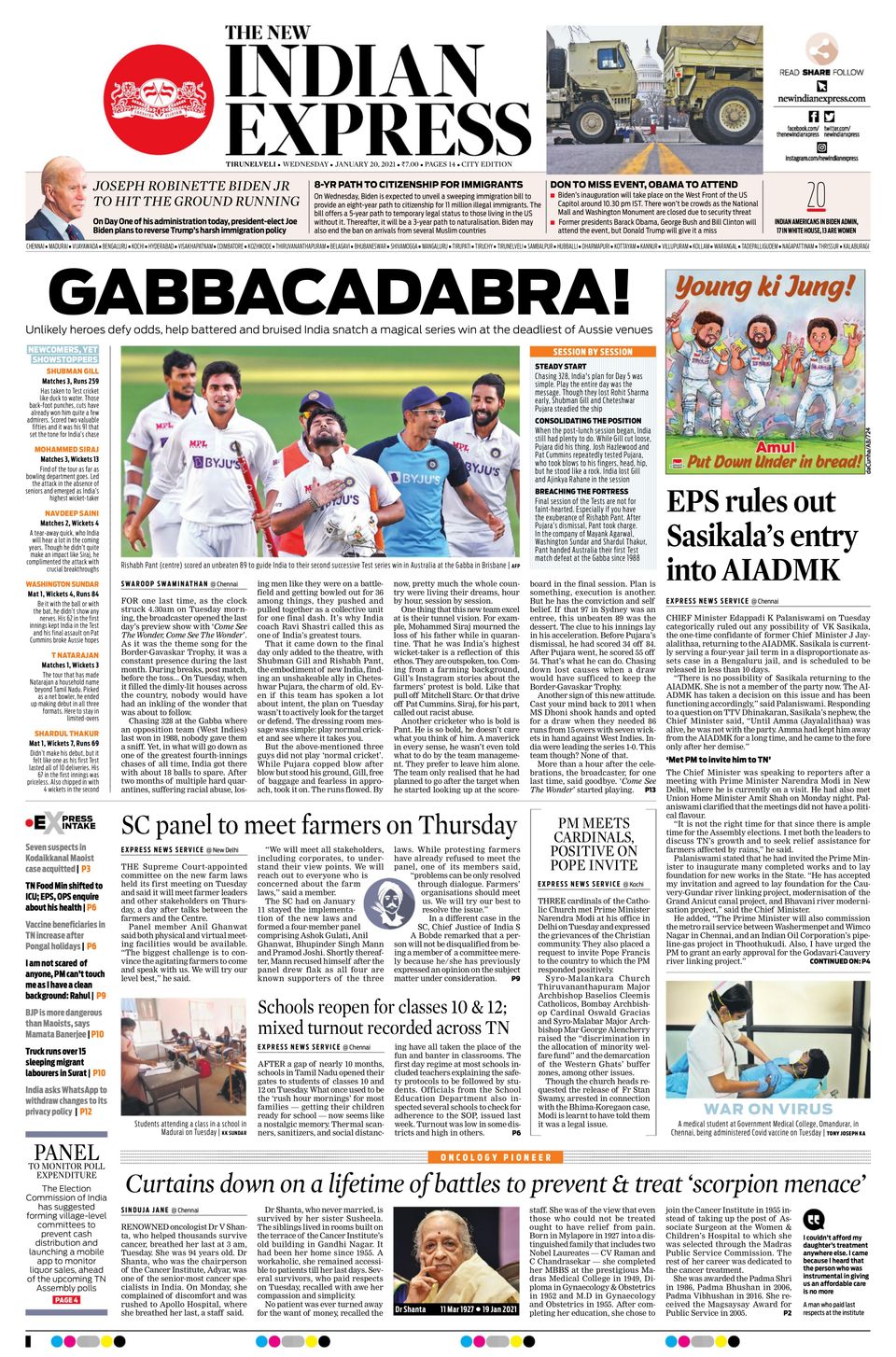 The Hindu Business LineJanuary 20, 2021 Newspaper
