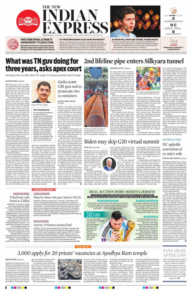 The New Indian Express Tirunelveli