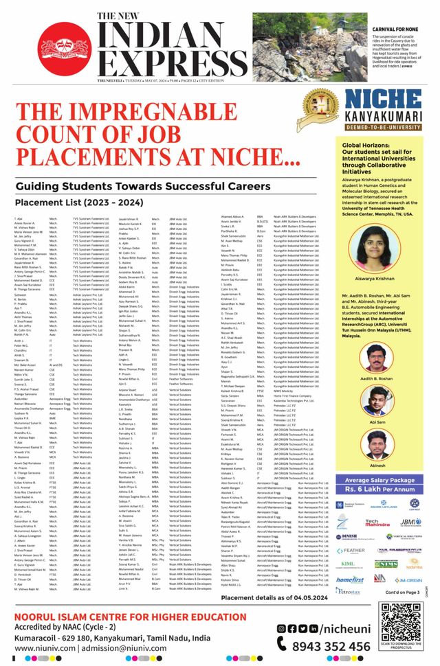 The New Indian Express Tirunelveli