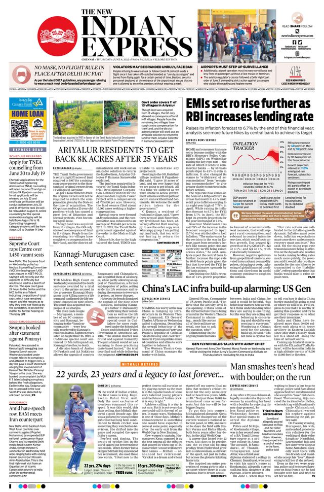 The New Indian Express Vellore