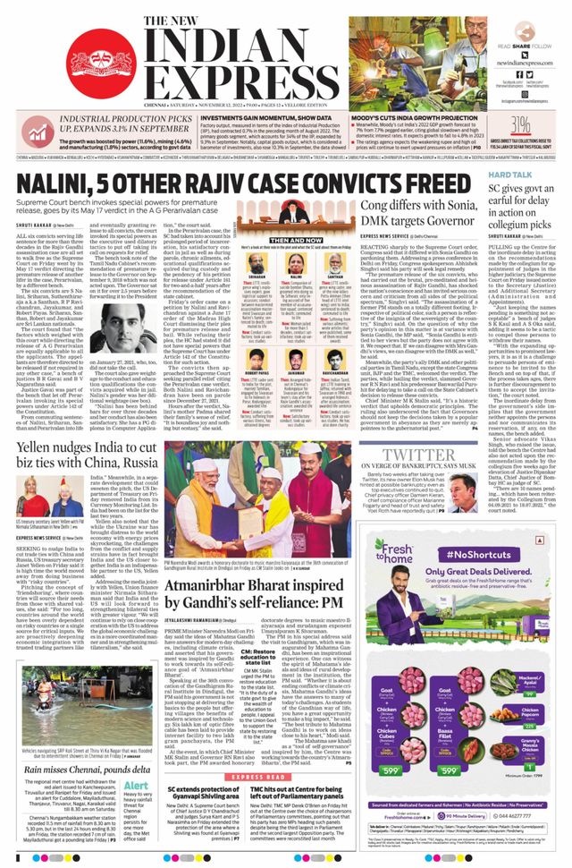 The New Indian Express Vellore