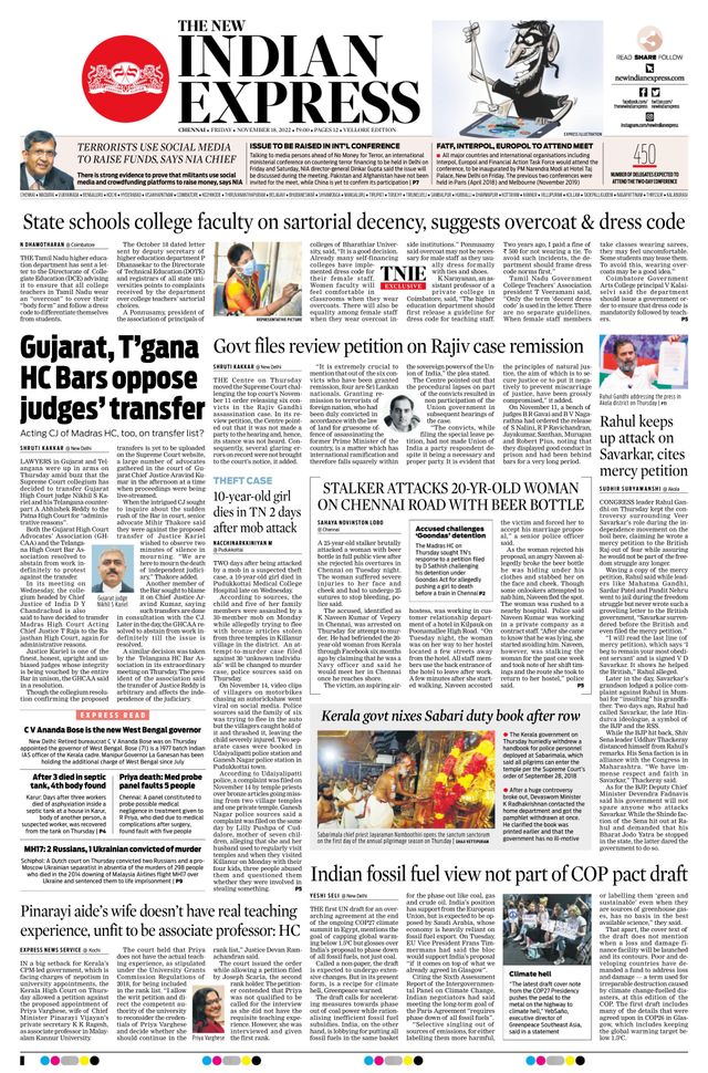 The New Indian Express Vellore