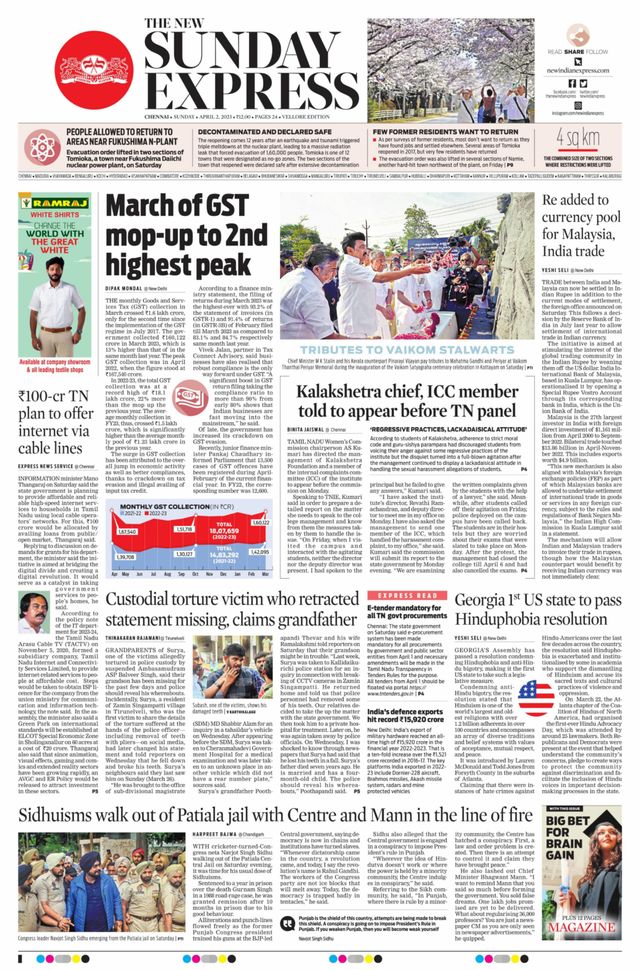 The New Indian Express Vellore
