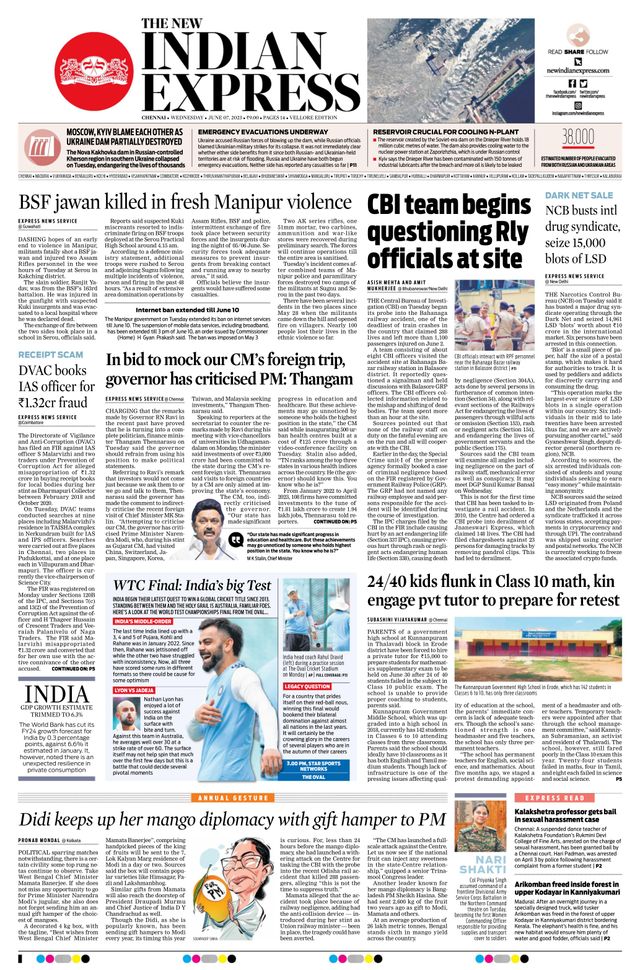The New Indian Express Vellore