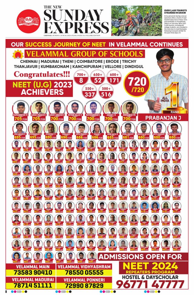 The New Indian Express Vellore