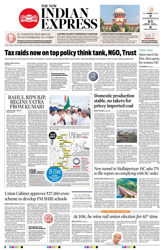 The New Indian Express Villupuram