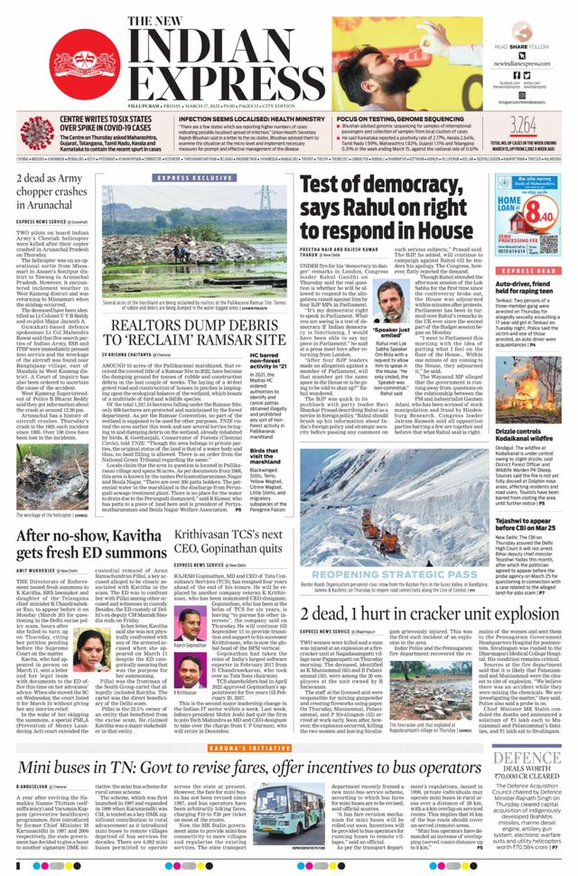 The New Indian Express Villupuram