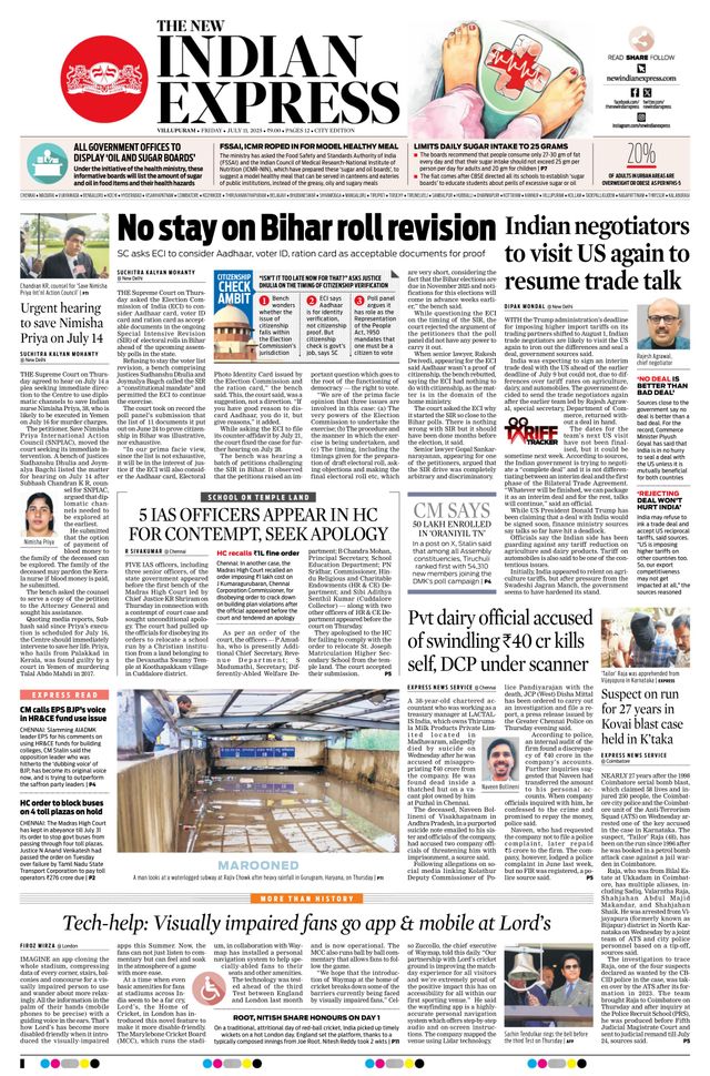 The New Indian Express Villupuram